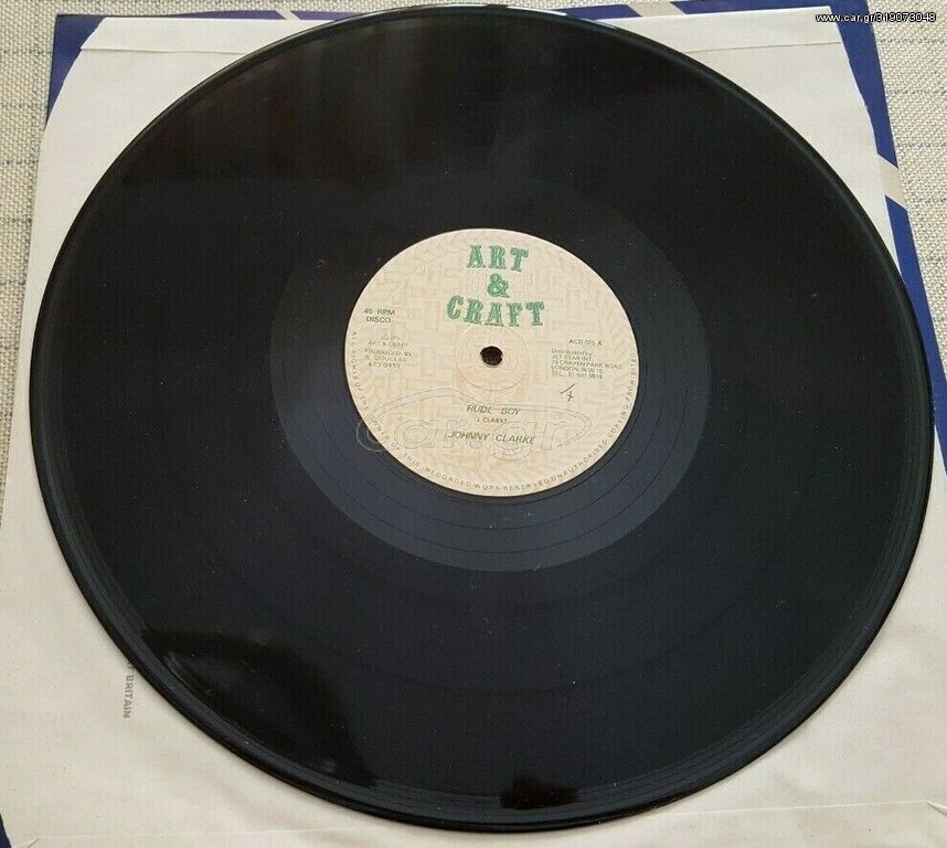 Johnny Clarke – Rude Boy   12'UK