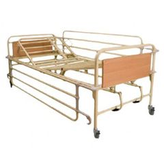 Νοσοκομειακό κρεβάτι,με στρώμα αφρολέξ και αερόστρωμα κυψελωτό με ηλεκτρική αντλία αέρα.