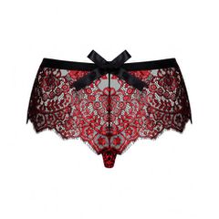 Obsessive Redessia Seductive Lace Shorts-thumb-4