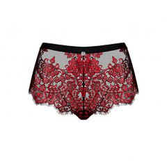 Obsessive Redessia Seductive Lace Shorts-thumb-3