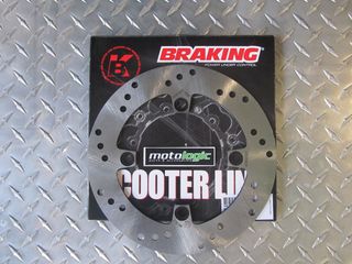 ΔΙΣΚΟΠΛΑΚΑ ΕΜΠΡΟΣ HONDA SH 125/150 04-08 BRAKING