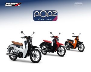 Gpx '24 Rock 125 & Popz 125 Injection 