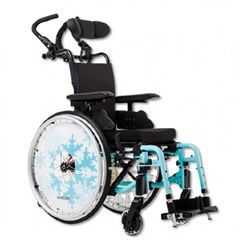 Αναπηρικό Αμαξίδιο Παιδικό Invacare Action 3 Junior Μπλέ 35.5cm