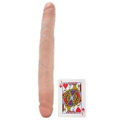 ΡΕΑΛΙΣΤΙΚΟ ΟΜΟΙΩΜΑ KING COCK  SLIM DOUBLE DILDO