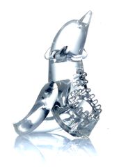 Dolphin Vibro CockRing Clear-thumb-2