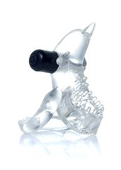 Dolphin Vibro CockRing Clear-thumb-6