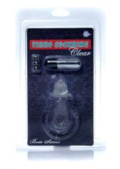 Dolphin Vibro CockRing Clear-thumb-1