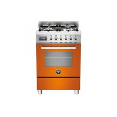 Bertazzoni PRO60 4 MFE S AR T Κουζίνα με Φούρνο Ηλεκτρικό και 4 Εστίες Φυσικού Αερίου 10,75kW