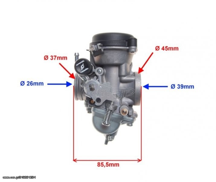 Καρμπυρατέρ Suzuki GN 125