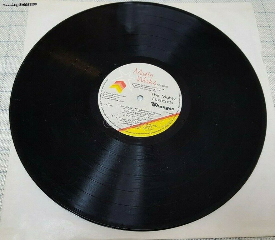 The Mighty Diamonds – Changes  LP UK 1982'