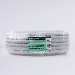 Σωλήνας σπιράλ μεσαίου τύπου 750N Φ32 halogen free fire res RAL 7035 (γκρι)
