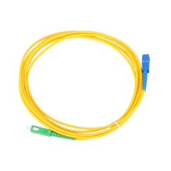 Καλώδιο μονότροπης οπτικής ίνας FRACARRO BR10-PA-PS SC/APC αρσενικό - SC/UPC αρσενικό 10m σε κίτρινο χρώμα