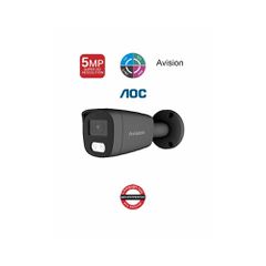 AOC μεταλλική κάμερα εξωτερικού χώρου ART-E5G 5MP με τεχνολογίες TVI/AHD/CVI/CVBS