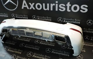ΠΡΟΦΥΛΑΚΤΗΡΑΣ ΟΠΙΣΘΙΟΣ MERCEDES-BENZ GLK-CLASS, X204, FACELIFT, ΠΑΡΚΤΡΟΝΙΚ, 2010-2015 **AXOURISTOS**-thumb-2