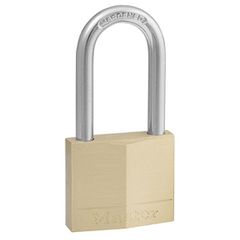 Masterlock Λουκέτο Συμπαγές Μπρούτζινο 40mm Μακρύλαιμο 38mm,