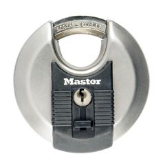Masterlock Ανοξείδωτο Λουκέτο Excell Δίσκος 80mm Υψίστης ασφαλείας,