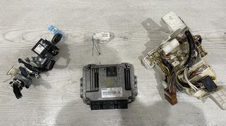 Σετ ECU-immobilizer από Suzuki SX4 2006 - 2010, μοτέρ 9HX (DV6ATED4) 1.6lt diesel 90PS