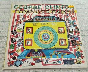 George Clinton – Computer Games  LP Europe 1982'