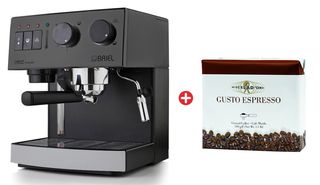 Bundle BRIEL μηχανή espresso ES62A + δώρο 70 καφέδες MISCELA D+#39;ORO