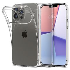 Spigen Liquid Crystal Back Cover Σιλικόνης Διάφανο (iPhone 13 Pro Max)