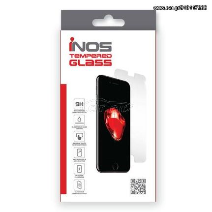 Tempered Glass Full Face inos 0.33mm Xiaomi Redmi Note 8 Pro 3D Μαύρο