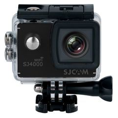 SJCAM Action Cam SJ4000 WiFi, 2K, 12MP, 2" LCD, αδιάβροχη, μαύρη