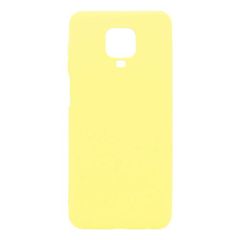 Θήκη Soft TPU inos Xiaomi Redmi Note 9S S-Cover Κίτρινο