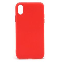 Θήκη Soft TPU inos Apple iPhone XR S-Cover Κόκκινο