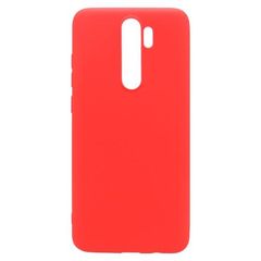 Θήκη Soft TPU inos Xiaomi Redmi Note 8 Pro S-Cover Κόκκινο