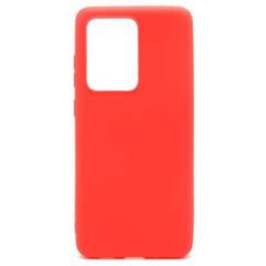 Θήκη Soft TPU inos Samsung G988 Galaxy S20 Ultra S-Cover Κόκκινο
