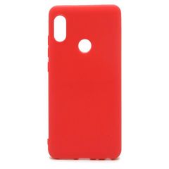 Θήκη Soft TPU inos Xiaomi Redmi Note 5 Pro S-Cover Κόκκινο