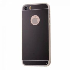 Forcell ελαστική θήκη TPU με καθρεύτη για Apple iphone 5/5s - Grey