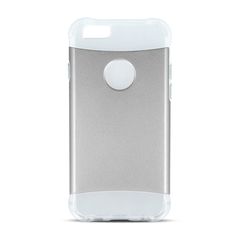 Oem tpu xcover Duo case for Apple iphone 6/6s Plus - Silver