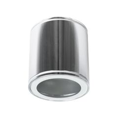 Φωτιστικό downlight σποτ kelvo® MARETTI για λάμπα MR16 με ντουί GU10 AC 220-240V αδιάβροχο IP65 νίκελ χρώμιο 9x9x9cm