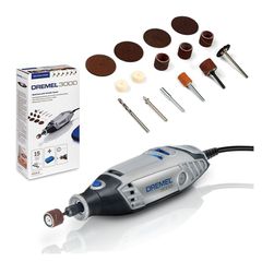 DREMEL 3000 – 15 - Περιστροφικό Πολυεργαλείο 130W με Ρύθμιση Ταχύτητας