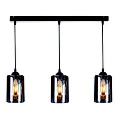 KQ 8877-3 SMOG PENDANT SMOKED GLASSES HOMELIGHTING 77-8201