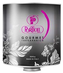 Portioli Caffe Espresso Κόκκους Gourmet 100% Arabika Μεταλλικό Βαρελάκι 3000g