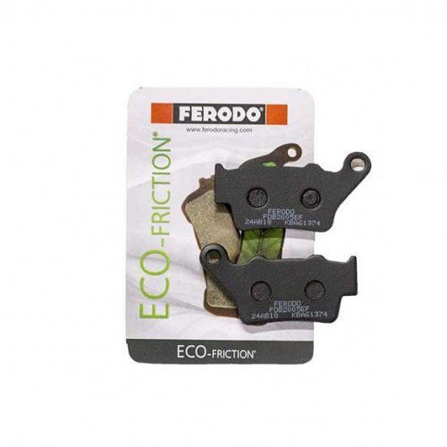 ΣΕΤ ΠΙΣΩ ΤΑΚΑΚΙΑ FERODO APRILIA PEGASO STRADA 650 2005-2009 ECO FRICTION