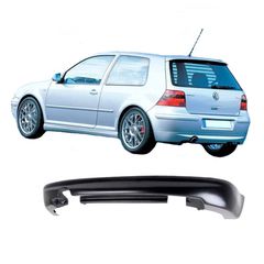 Spoiler Πίσω Προφυλακτήρα Για VW Golf IV (4) 98-04 Edition 25 Look Με Τρύπα Για Εξάτμιση  Από Abs Πλαστικό Maxton Design 1 Τεμάχιο