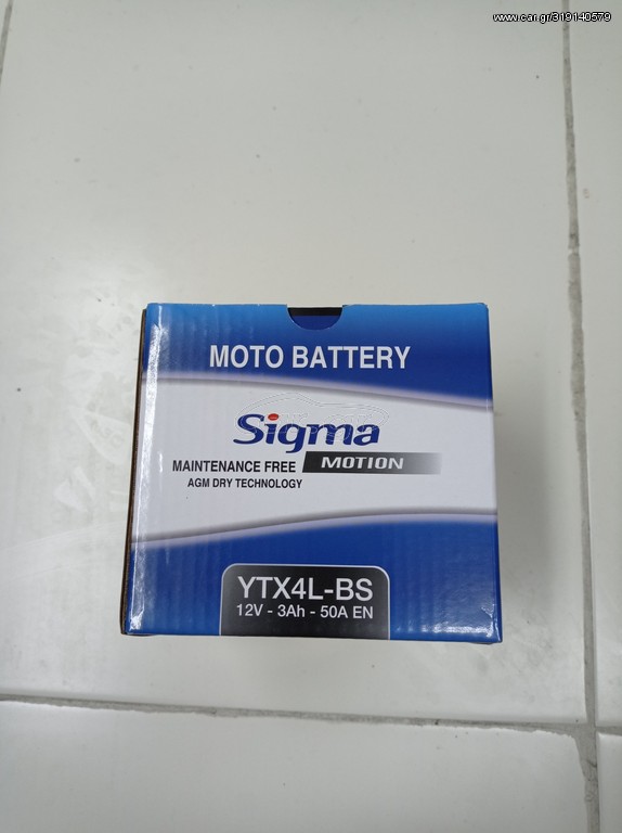 YTX4L-BS sigma μπαταρία