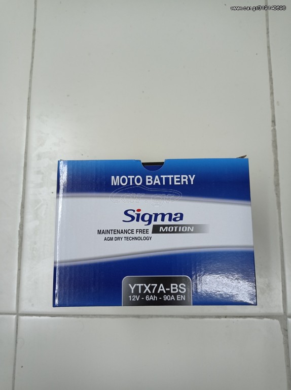 YTX7A-BS sigma μπαταρία