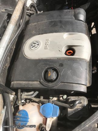 VW GOLF 5 Μηχανή με κωδικό BAG 1600cc 80.000 km