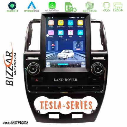 Bizzar Land Rover Freelander 2 Tesla Screen Android 11 8core 6+128GB