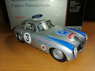 ΜΟΝΤΕΛΟ DIE CAST Mercedes – Benz 300 SL #3 (1952) Carrera Panamericana (Item No. Μ-0580), 1:18