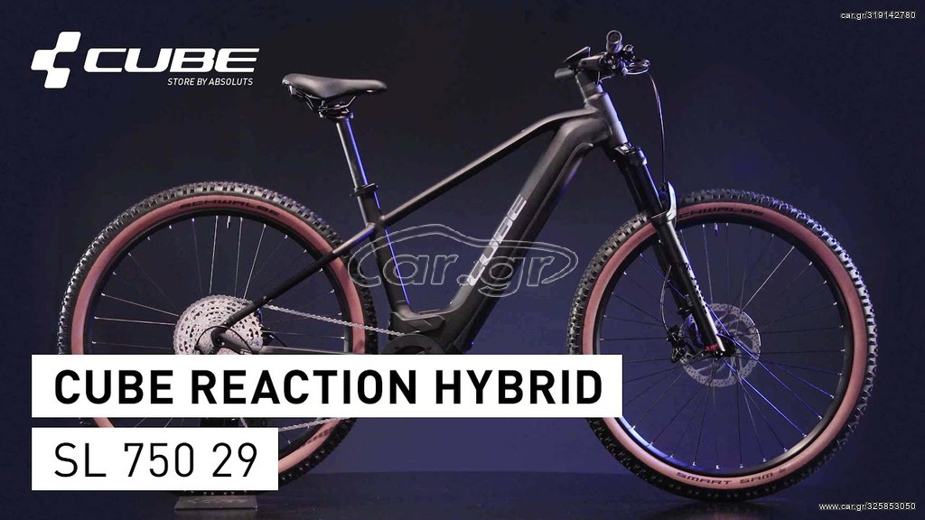 All - Mountain Cube 2026 Reaction Hybrid SL 750 Black