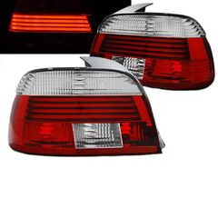 Πισινά Φανάρια Set Για Bmw 5 E39 00-03 Facelift Led  Κόκκινο/Crystal Depo