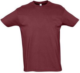 Sol's Imperial 11500 Ανδρικό t-shirt Jersey 190gr 100% βαμβάκι BURGUNDY-146