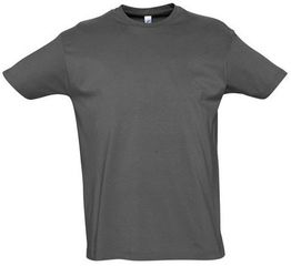 Sol's Imperial 11500 Ανδρικό t-shirt Jersey 190gr 100% βαμβάκι DARK GREY-384