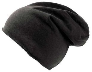 Σκούφος Unisex ακρυλικός Oversize Τελείωμα MARK954 BLACK