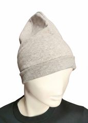 Σκούφος Unisex ακρυλικός Oversize Τελείωμα MARK954 GREY